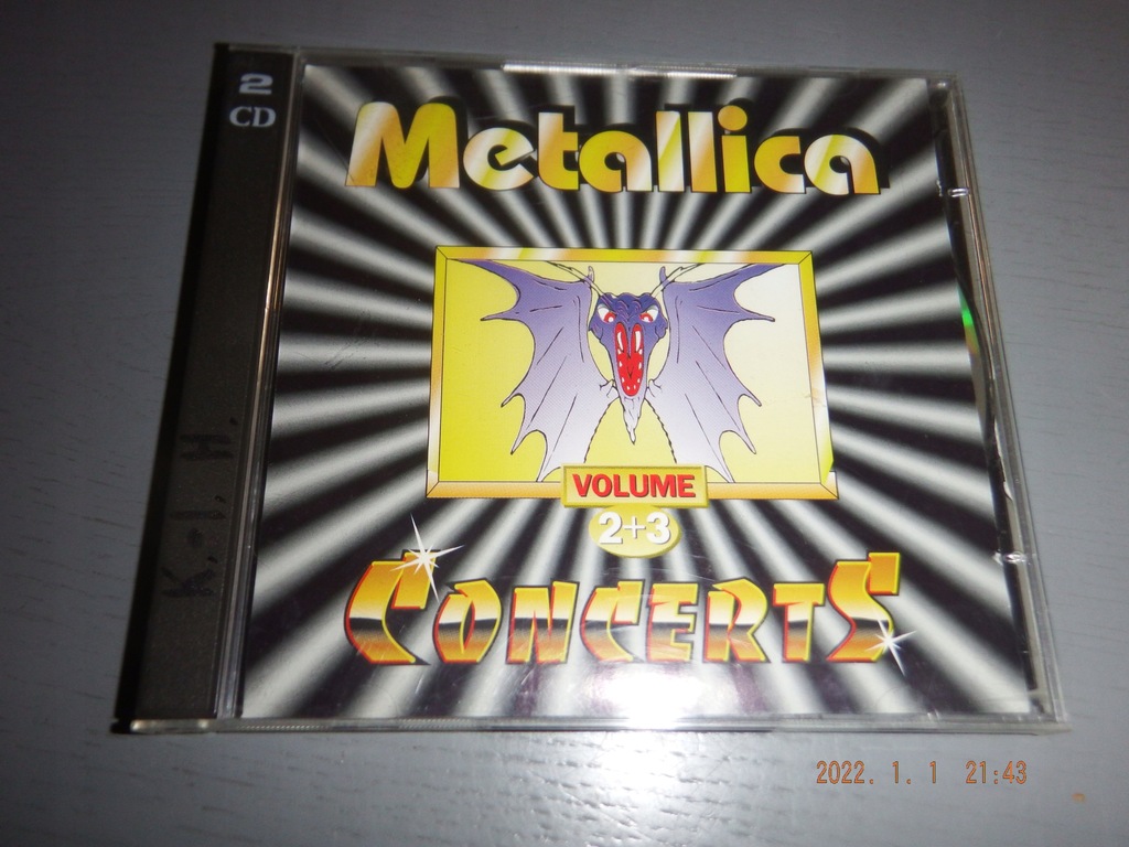 METALLICA - CONCERTS 2 CD