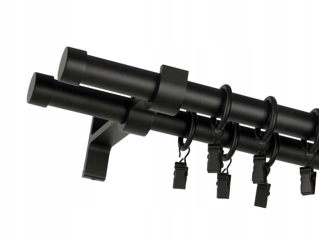 Karnisz Bojanek nowoczesny podwójny Rullo 400 cm