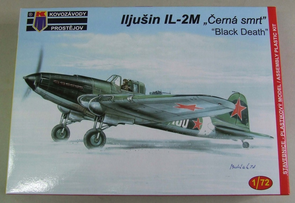 Iljusin IL-2M „Black Death“ KPM0137 1/72