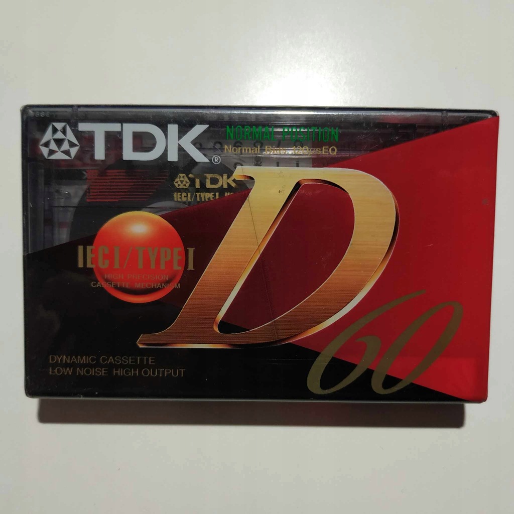TDK D60 Type I Normal NOWA w Folii