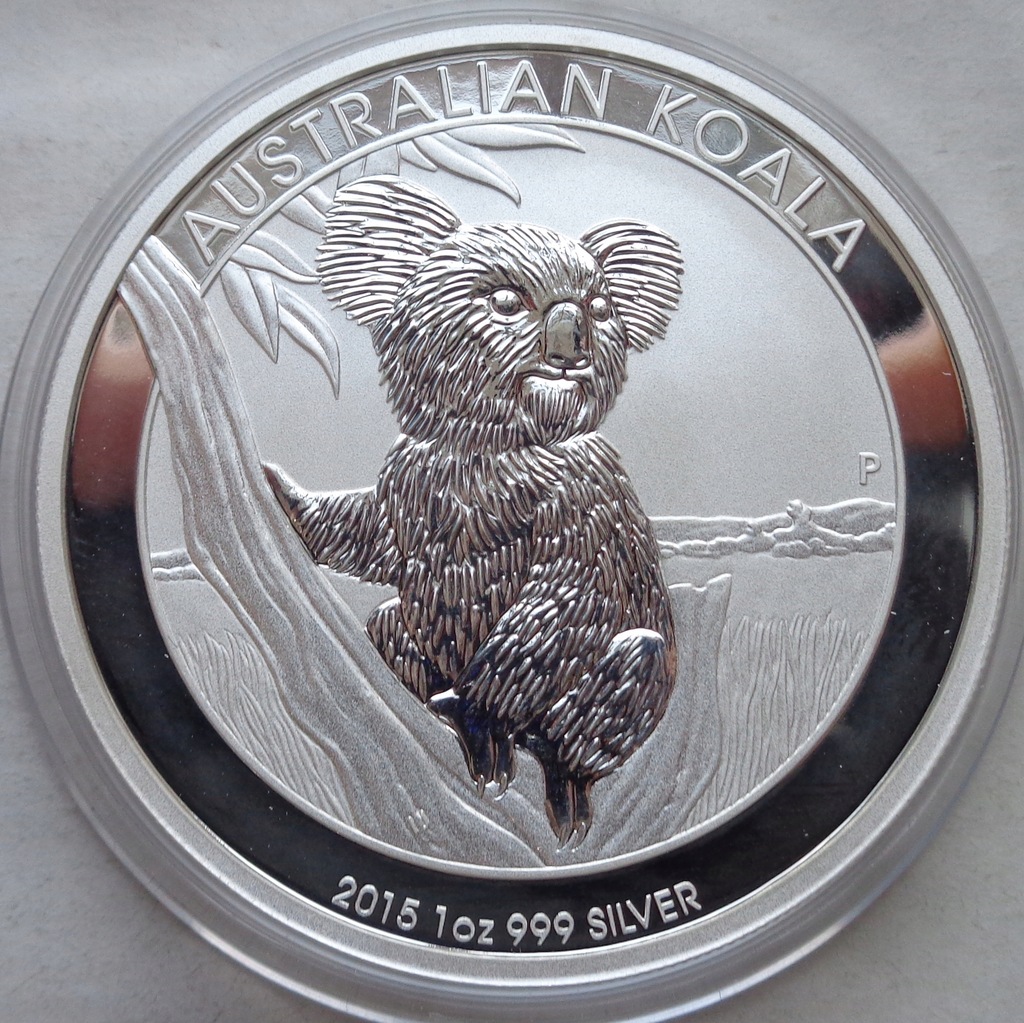 AUSTRALIA - 1 DOLAR - 2015 - KOALA - UNCJA AG999