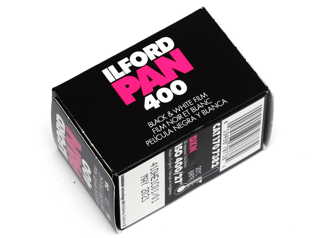 Купить Пленка Ilford Pan 400/36 черно-белая 06/2023: отзывы, фото, характеристики в интерне-магазине Aredi.ru