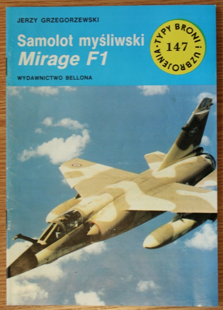 TBiU 147 Samolot myśliwski Mirage F1