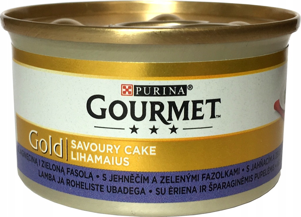 Purina GOURMET GOLD jagnięcina i fasola 85g