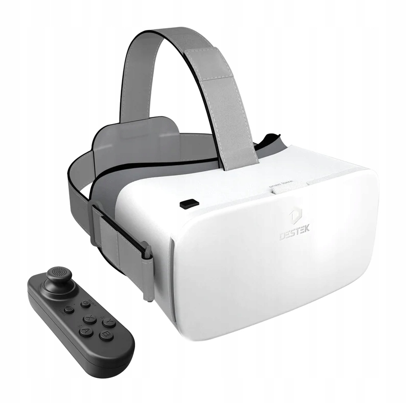 DESTEK Okulary 3D Gogle VR do telewizji, filmów i gier