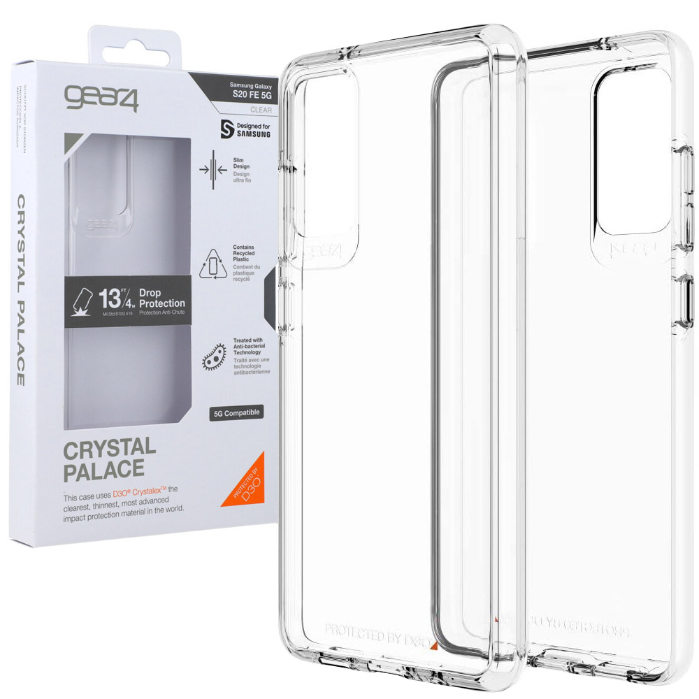 Przezroczyste etui Gear4 do Galaxy S20 FE, case 10972109117