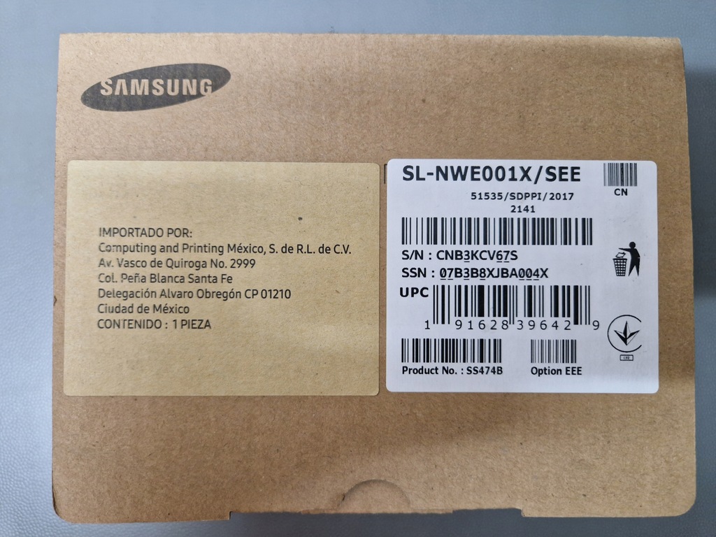 Купить Сетевой модуль Samsung SL-NWE001X Wireless/NFC: отзывы, фото, характеристики в интерне-магазине Aredi.ru