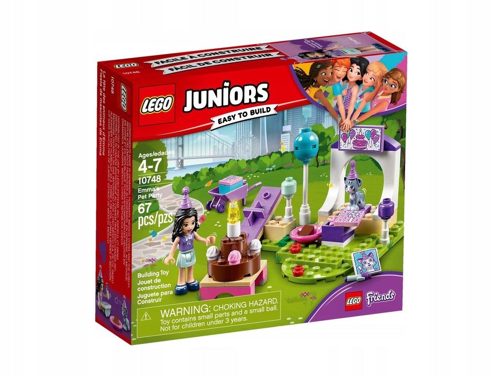 LEGO Juniors Przyjęcie dla zwierzaków Emmy 10748