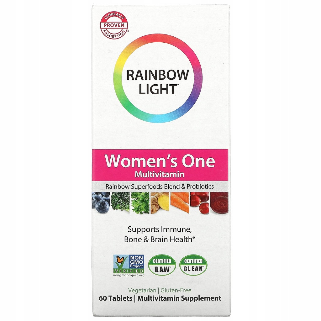 Rainbow Light, Women's One, Multivitamin, 60 Table