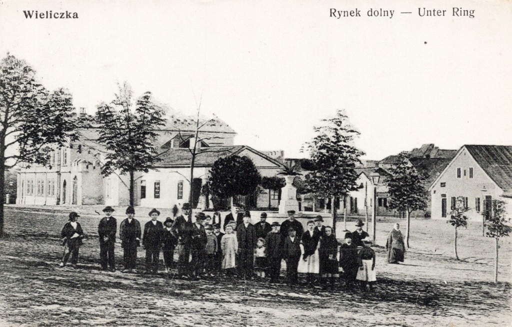 Wieliczka dolny Rynek ok. 1914