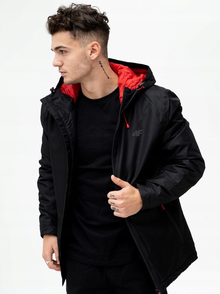 Купить Мужская зимняя лыжная куртка черная теплая 4F XL: отзывы, фото, характеристики в интерне-магазине Aredi.ru