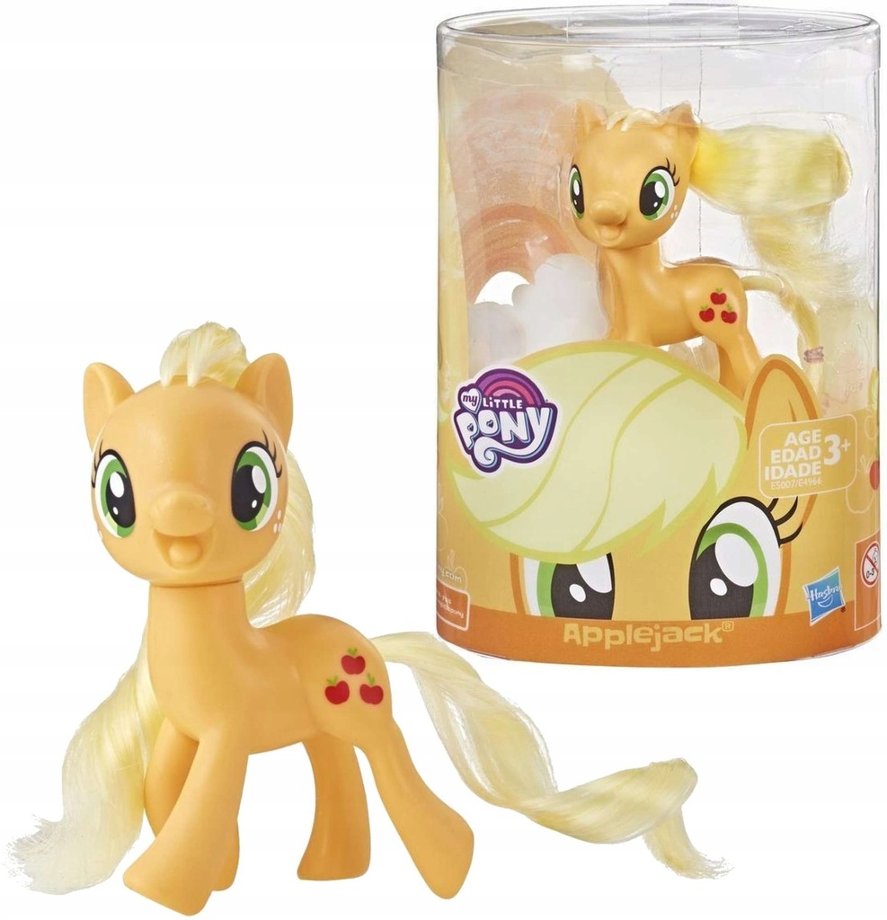 MY LITTLE PONY FIGURKA APPLEJACK KUCYK KONIK 8CM