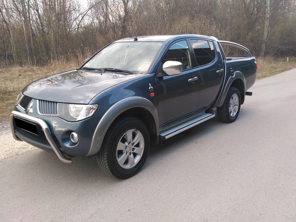 Mitsubishi L200 rok 2009 Diesel 100% sprawny - 8088399709 - oficjalne