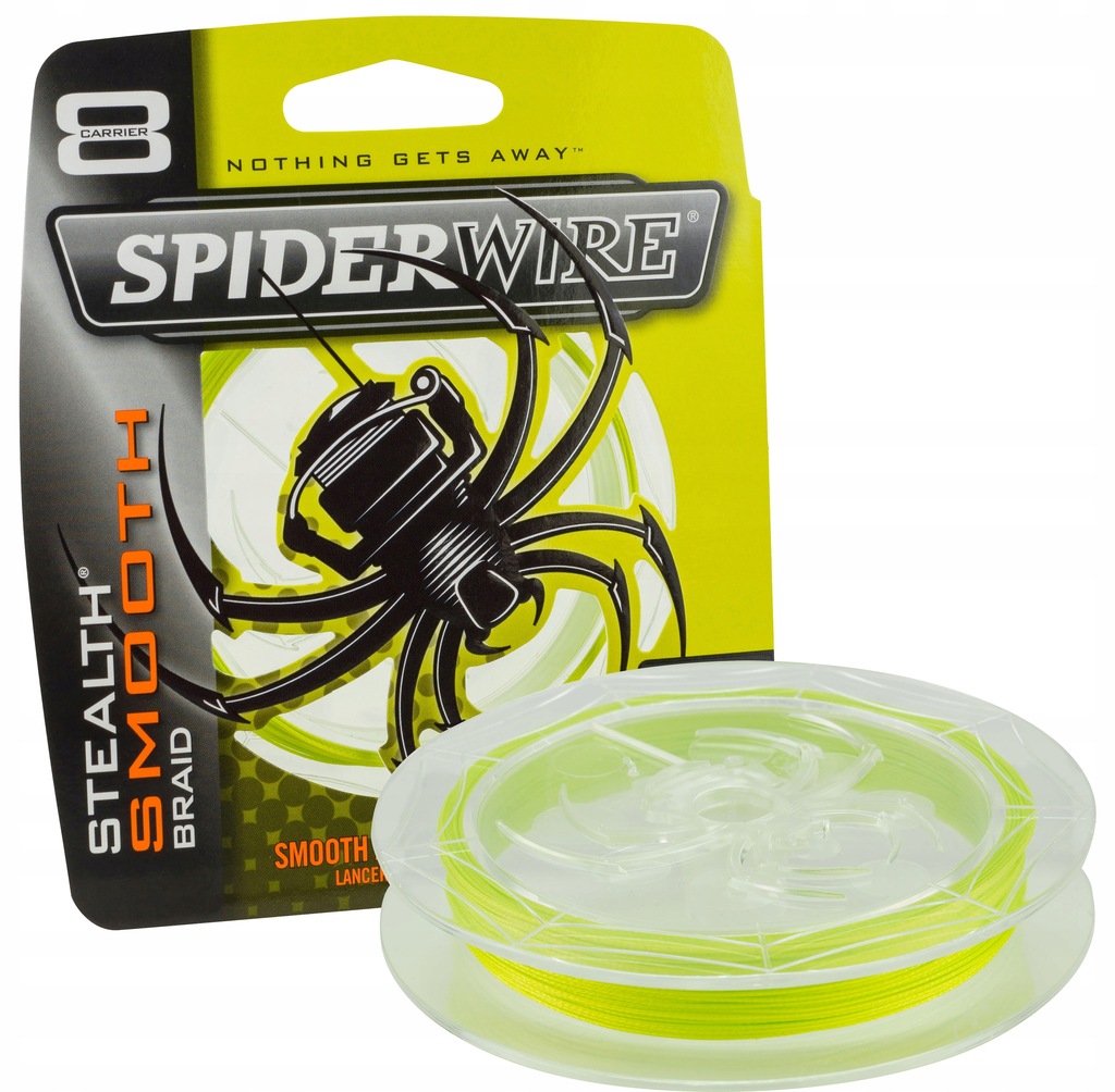 Spiderwire Smooth 8 żółta 240m 0,40 mm made in usa