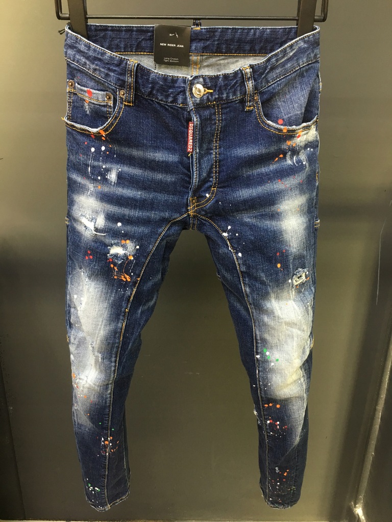 DSQUARED 2 BIKER JEANS D2#A217 SIZE 54 summer SS19