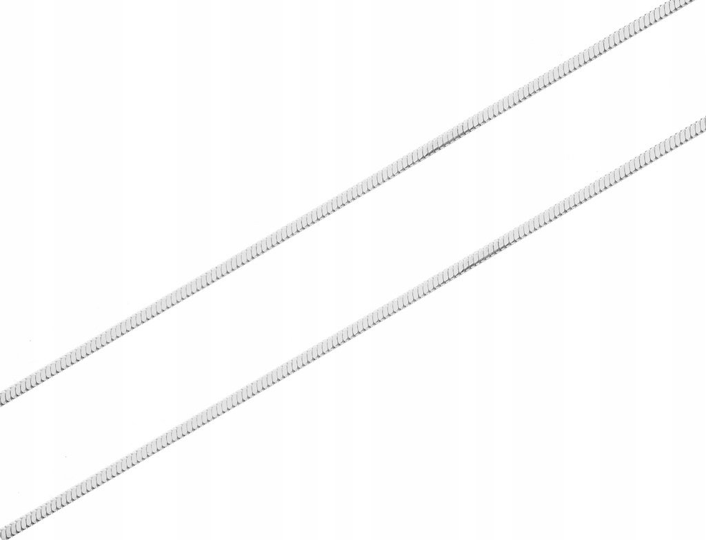 Łańcuszek Srebrny ŻMIJKA LINKA 40 cm