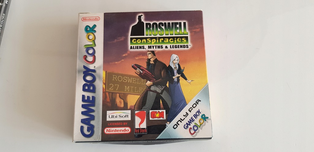 Gra Roswell Conspiracies / PAL / Nintendo Game Boy Color / Gameboy