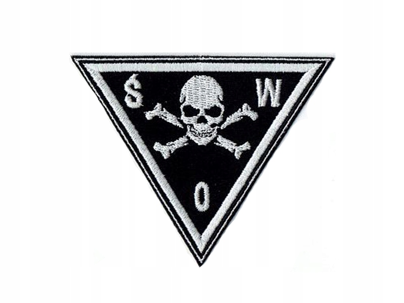 Naszywka trójkąt Śmierć Wrogom Ojczyzny 80x70mm