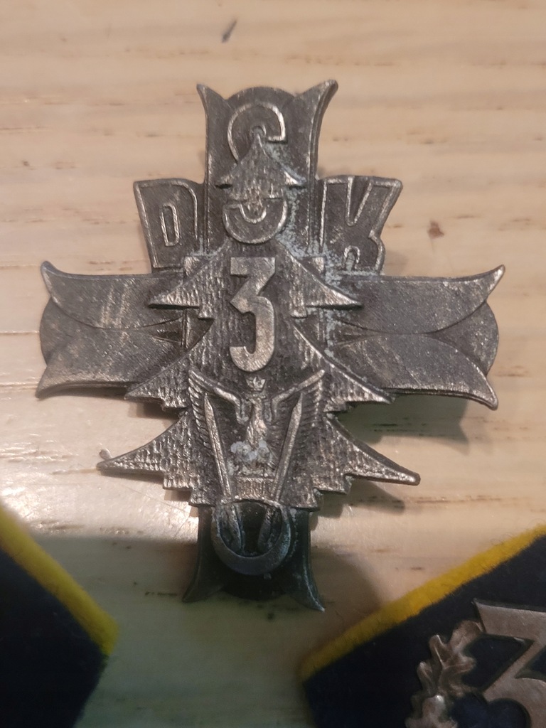 Odznaka i patki 3DSK PSZZ-1945