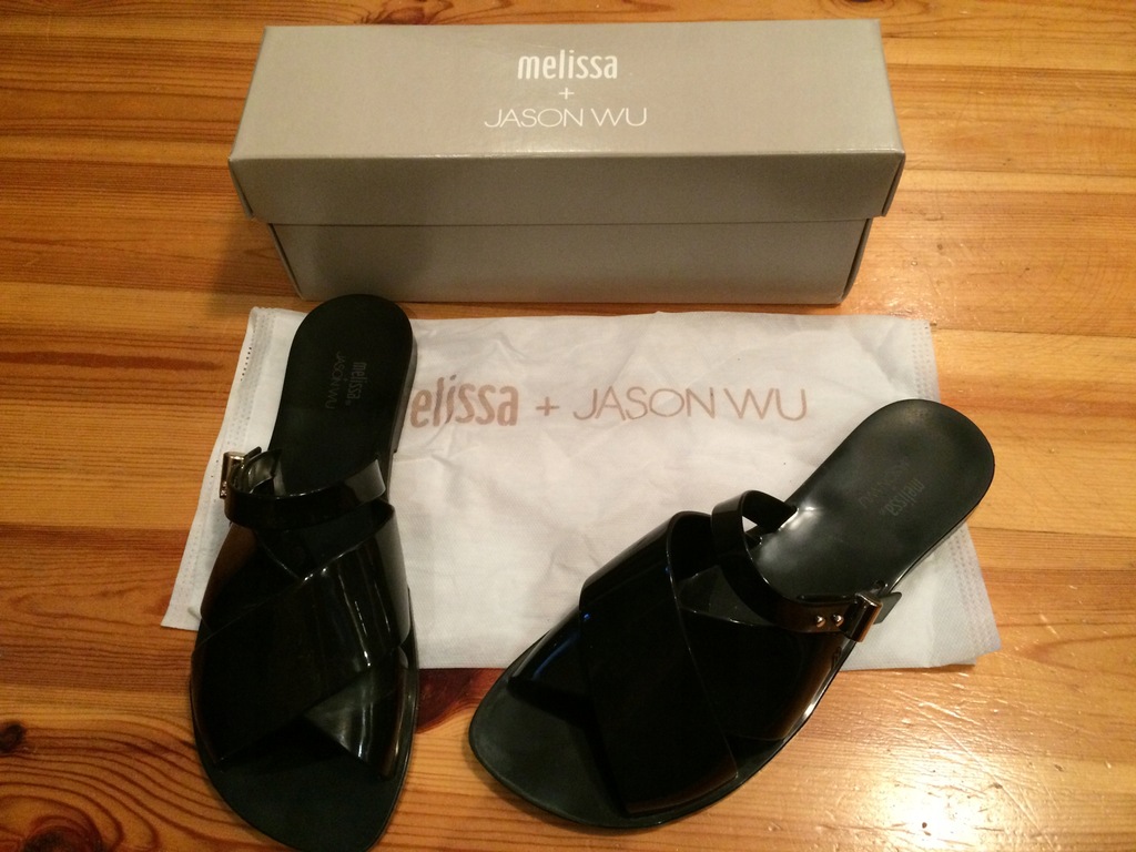 Melissa + Jason Wu klapki 40 (25,5cm.)