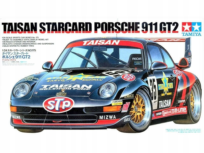 TAMIYA TAISAN PORSCHE 911 GT2 24175 SKALA 1:24