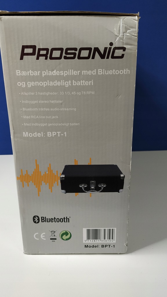 Gramofon Bluetooth BPT-1 - - oficjalne Allegro