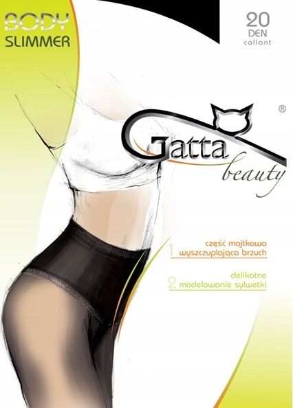 Gatta rajstopy Body SLimmer modelujące 2 grafit