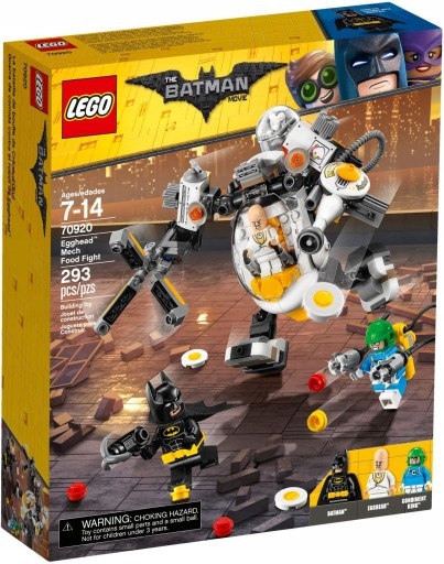 LEGO Batman Mech Egghead i bitwa na jedzenie 70920