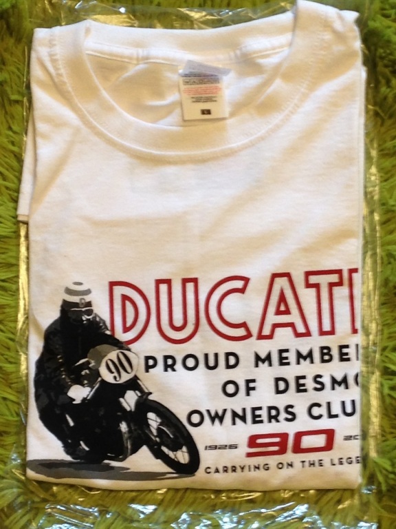 T-shirt Ducati Owners Club okolicznościowa L