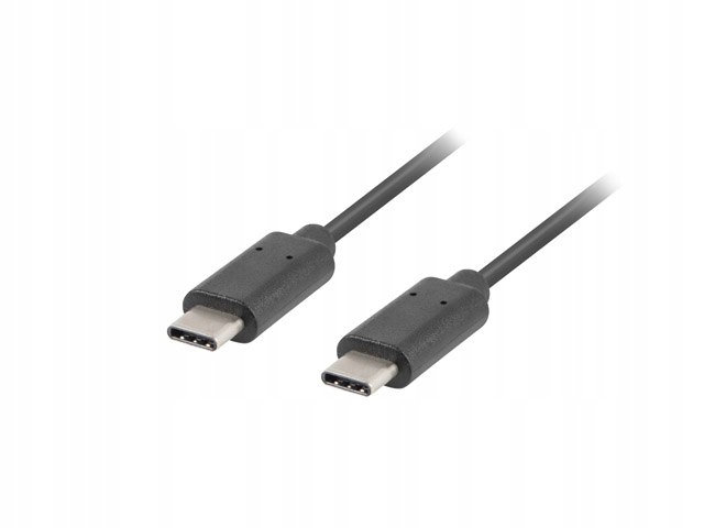 KABEL USB-C M/M 2.0 1M CZARNY LANBERG