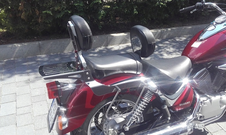 Sissy bar cheap suzuki intruder 125