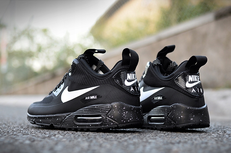 nike air max 90 sneakerboot winter oreo