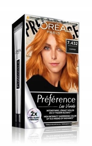 L'Oreal Paris Preference Vivid Colors 7.432 Cooper