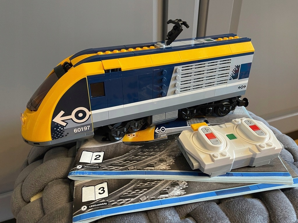 Lego 60197 LOKOMOTYWA + kompletna elektronika - 12608428772 - oficjalne archiwum Allegro