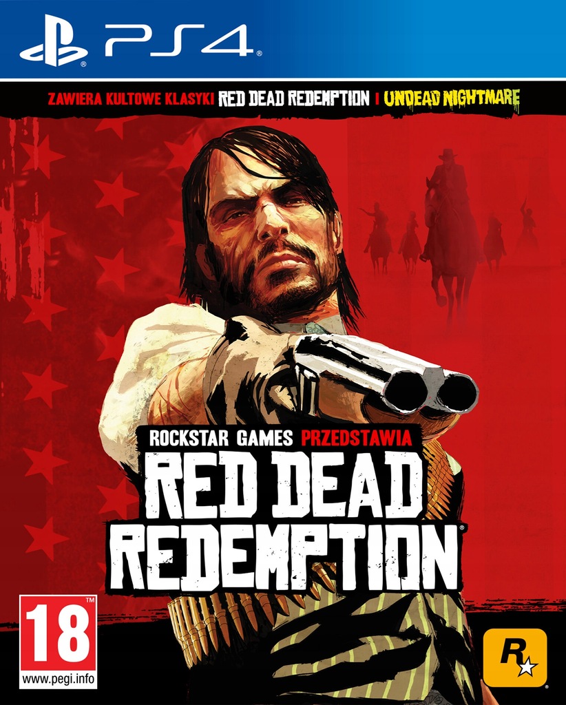 GRA RED DEAD REDEMPTION + UNDEAD NIGHTMARE PL PS4 / PS5 / RDR 1 /