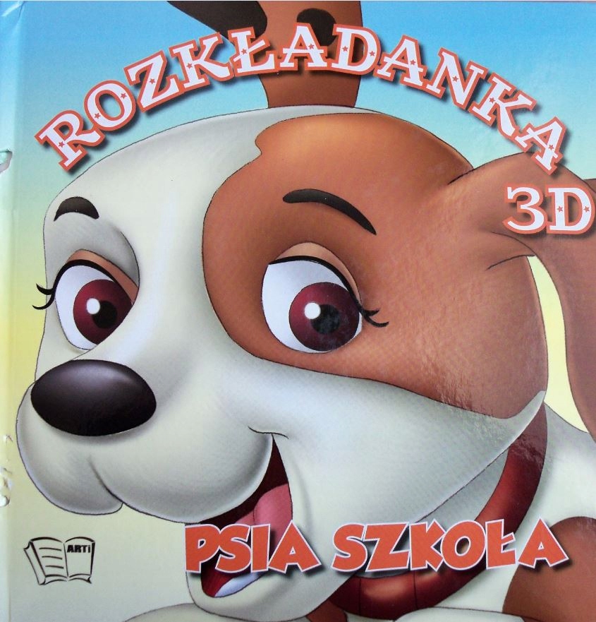 Rozkładanka 3D Psia szkoła