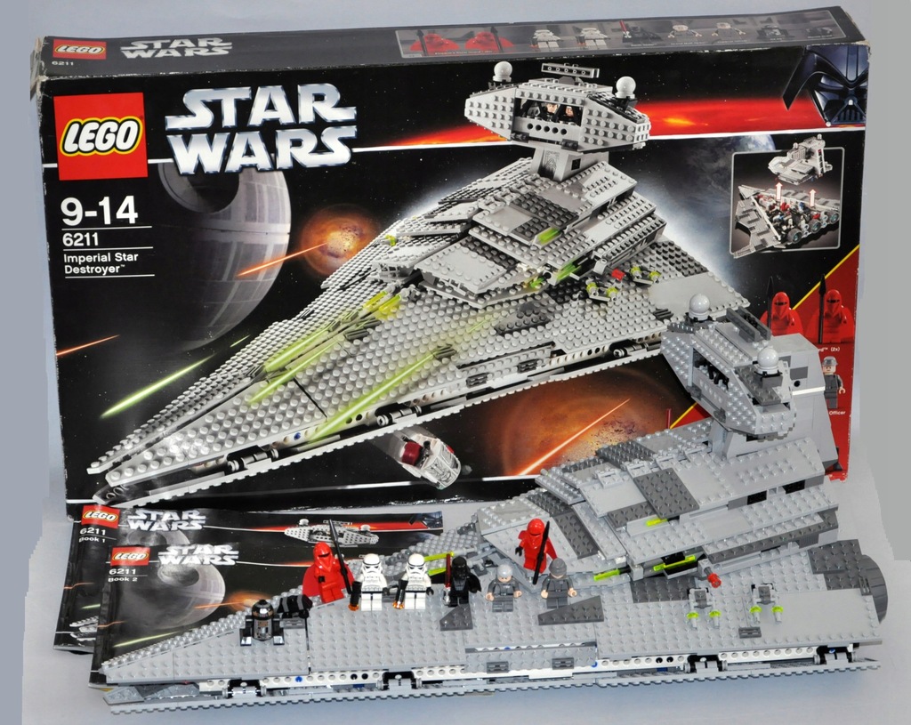 Lego System Star Wars 6211 Imperial Star Destroyer 12165890509 oficjalne archiwum Allegro