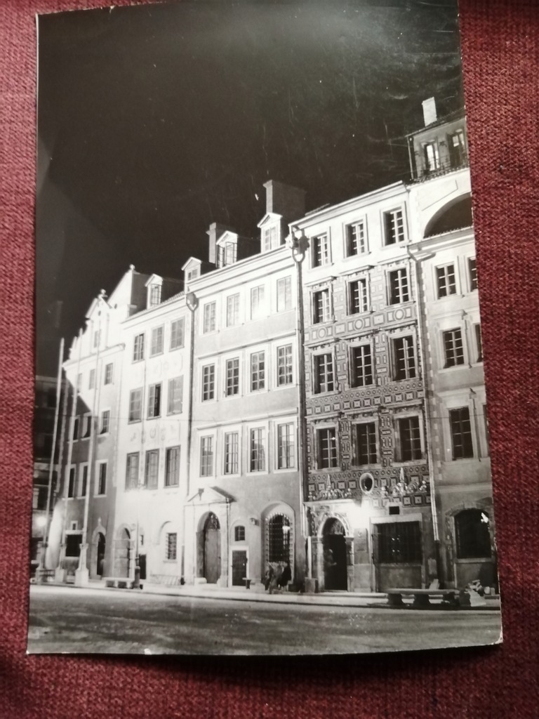 WARSZAWA CENTRALNA AGENCJA FOTOGRAFICZNA - STARE MIASTO W NOCY