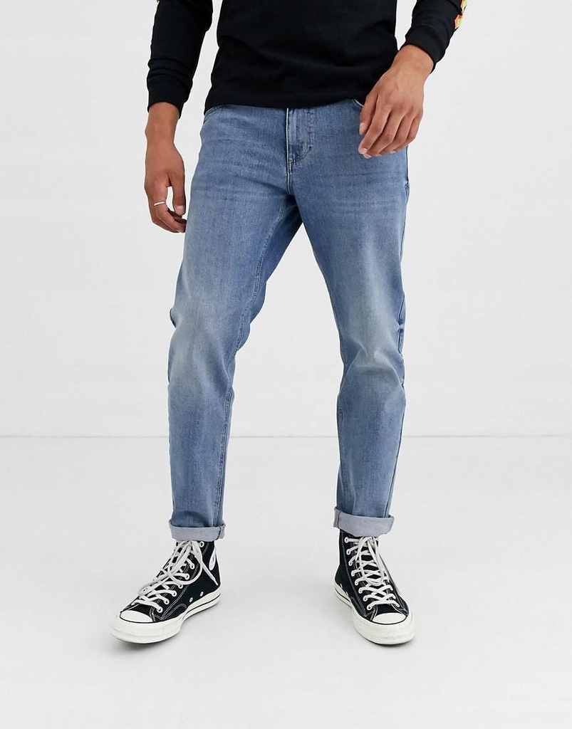 ASOS DESIGN__XDI SPODNIE JEANSY MĘSKIE__W36L30