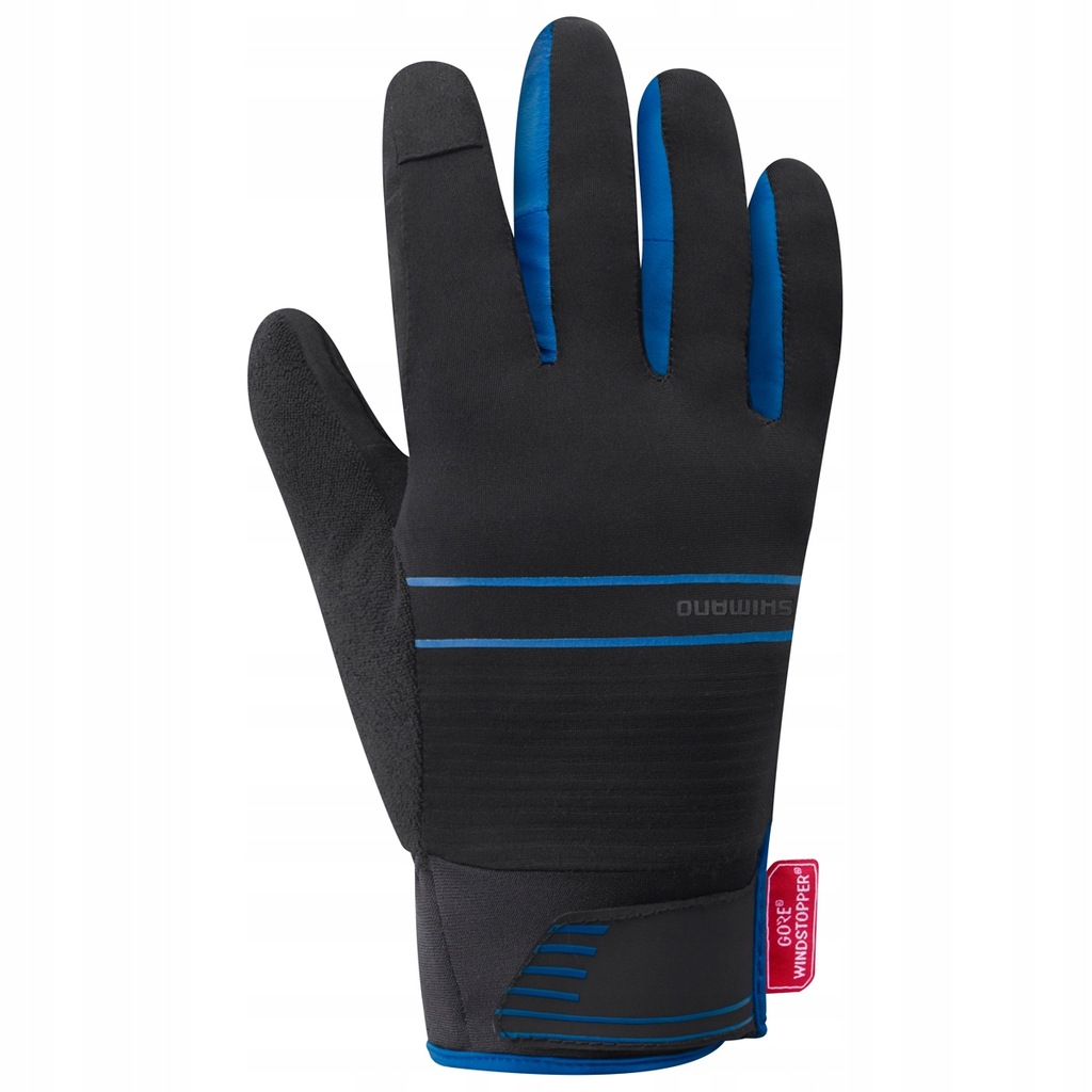 Shimano Rękawiczki Windstopper Izolowane Blue XL