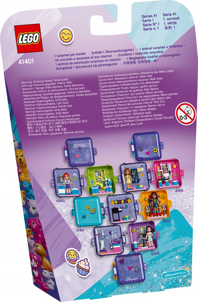 Купить LEGO FRIENDS Игровой кубик Стефани 41401: отзывы, фото, характеристики в интерне-магазине Aredi.ru