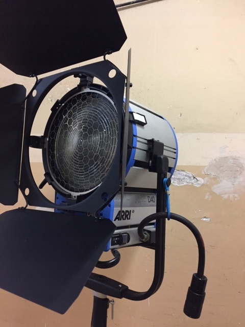 ARRI HMI 4kW nowy model D40 zas 4/2,5kW DMX PtL