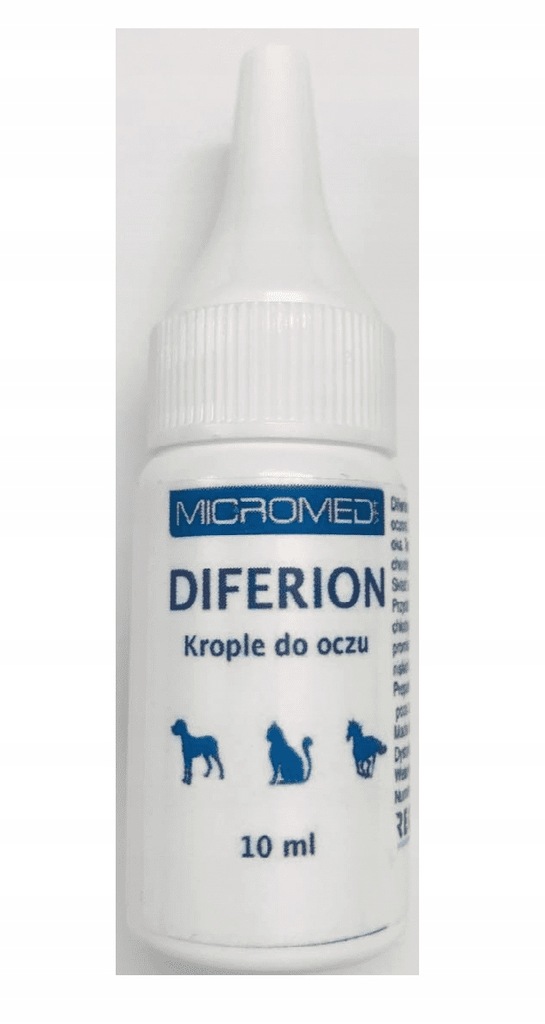 Micromed Vet Diferion krople do oczu pies/kot 10ml