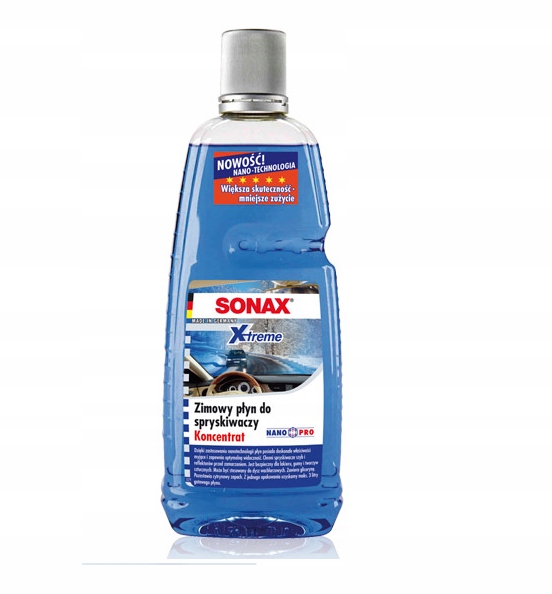 Sonax XtremeNano Zimowy spryskiwaczy Koncentrat 1L