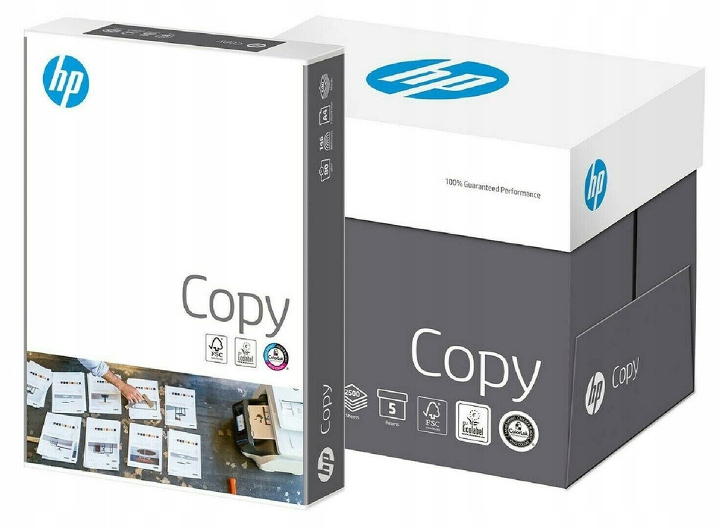 Papier biurowy HP format A4 2500 arkuszy
