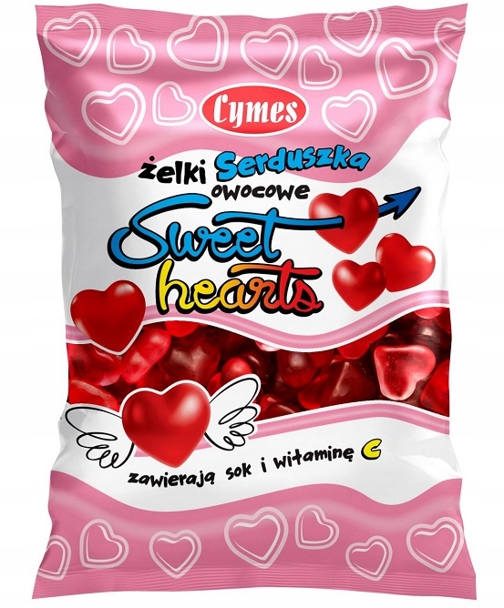 CYMES ŻELKI SERDUSZKA SWEET HEART SOK I WIT C S485