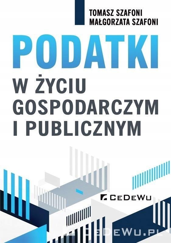 PODATKI W ŻYCIU GOSPODARCZYM I PUBLICZNYM