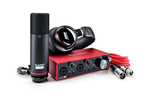 Focusrite Scarlett 2i2 STUDIO 3Gen + ABLETON + PRO