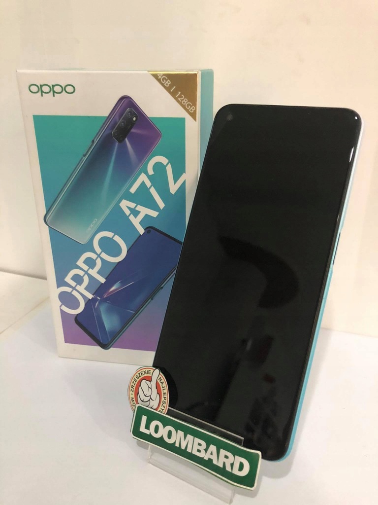 OPPO A72 4/128GB- SUPER STAN! KOMPLET!