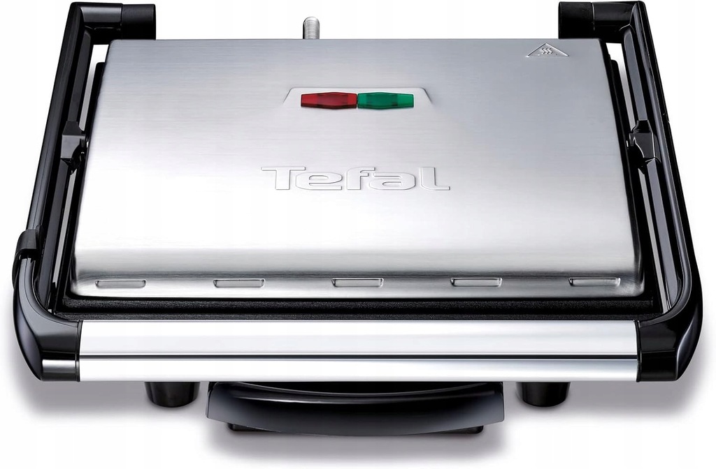 Tefal Gc241D Grill Elektryczny, Tworzywo Sztuczne/Stal Nierdzewna, 2000 W